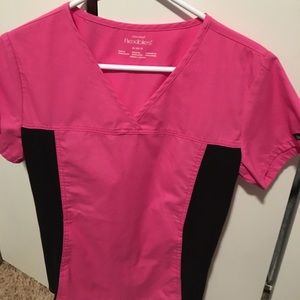 Flexible Cherokee scrub Top and pants.